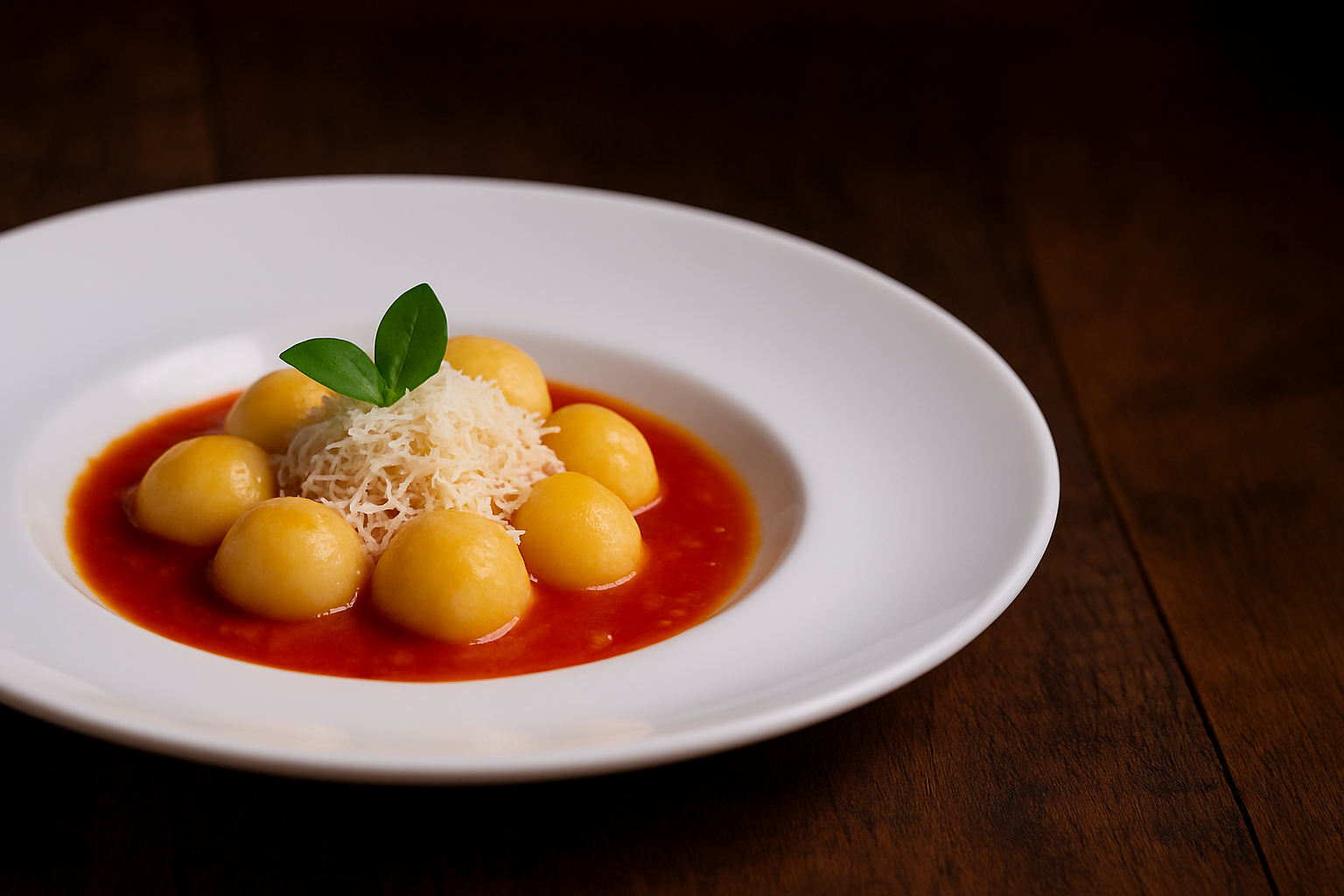 Nhoque Recheado de Mussarela